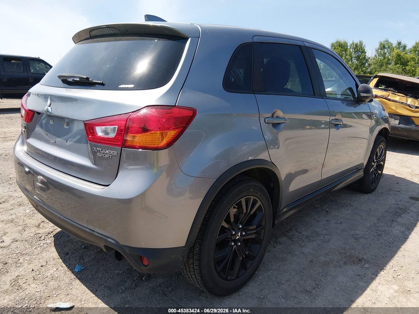 2017 Mitsubishi Outlander VIN JA4AR3AU4HZ036773 IAAI salvage auction — FRONT END, Salvage Title, sold $1,325 on 2026-07-16 (photo 4)