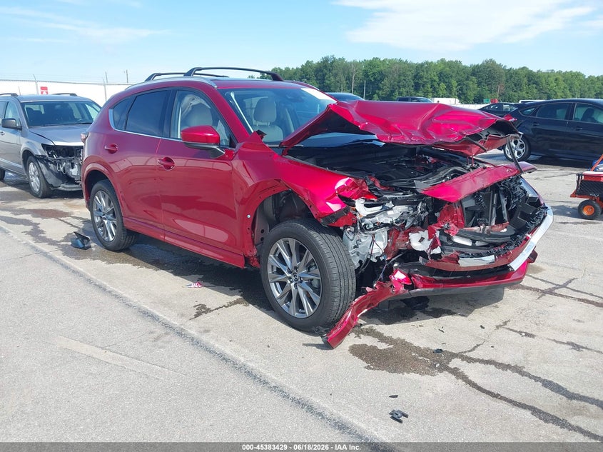 2024 Mazda Cx-5 VIN JM3KFBEL4R0530210 IAAI salvage auction — FRONT END, Salvage (Indiana), sold $3,850 on 2026-07-23 (photo 1)