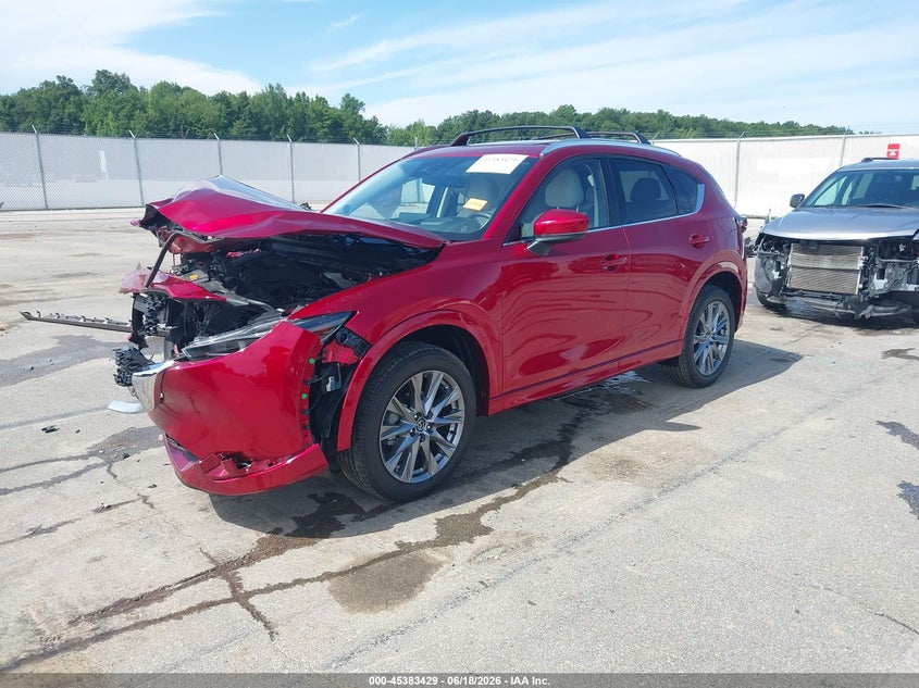 2024 Mazda Cx-5 VIN JM3KFBEL4R0530210 IAAI salvage auction — FRONT END, Salvage (Indiana), sold $3,850 on 2026-07-23 (photo 2)