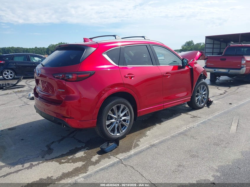 2024 Mazda Cx-5 VIN JM3KFBEL4R0530210 IAAI salvage auction — FRONT END, Salvage (Indiana), sold $3,850 on 2026-07-23 (photo 4)