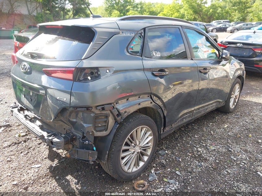 2018 Hyundai Kona VIN KM8K6CAA9JU130476 IAAI salvage auction — RIGHT SIDE, Salvage (Pennsylvania), sold $1,100 on 2026-07-07 (photo 4)