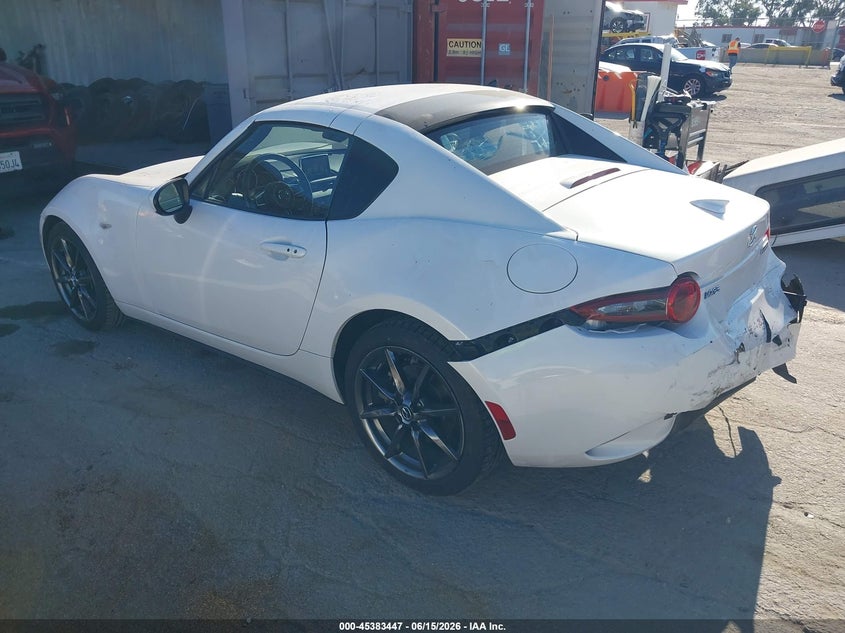 2017 Mazda Mx-5 VIN JM1NDAM73H0104906 IAAI salvage auction — REAR END, Salvage (California), sold $4,200 on 2026-07-08 (photo 3)