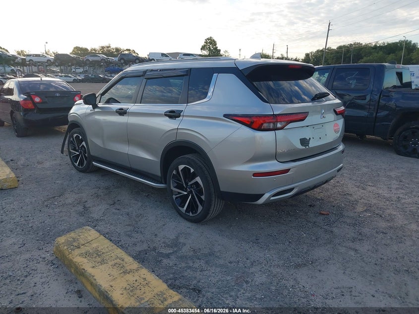 2022 Mitsubishi Outlander VIN JA4J3UA89NZ084128 IAAI salvage auction — FRONT END, Certificate Of Destruction (Florida), sold $4,200 on 2026-07-14 (photo 3)