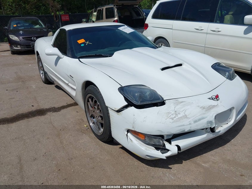 1998 Chevrolet Corvette VIN 1G1YY22G7W5112137 IAAI salvage auction — FRONT END, Salvage (Kansas), sold $3,800 on 2026-07-08 (photo 6)