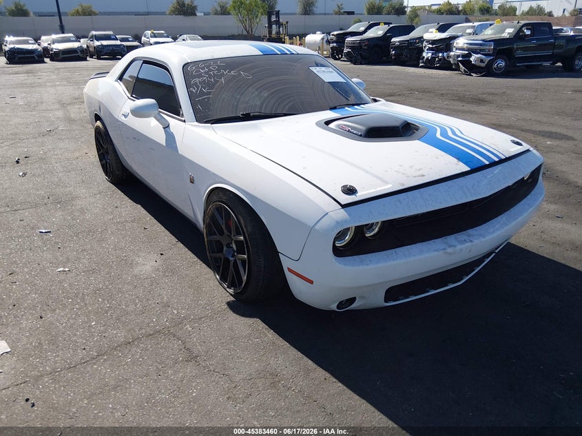 2019 Dodge Challenger VIN 2C3CDZFJ6KH749944 IAAI salvage auction — UNDERCARRIAGE, Salvage Title, sold $6,500 on 2026-08-14 (photo 1)