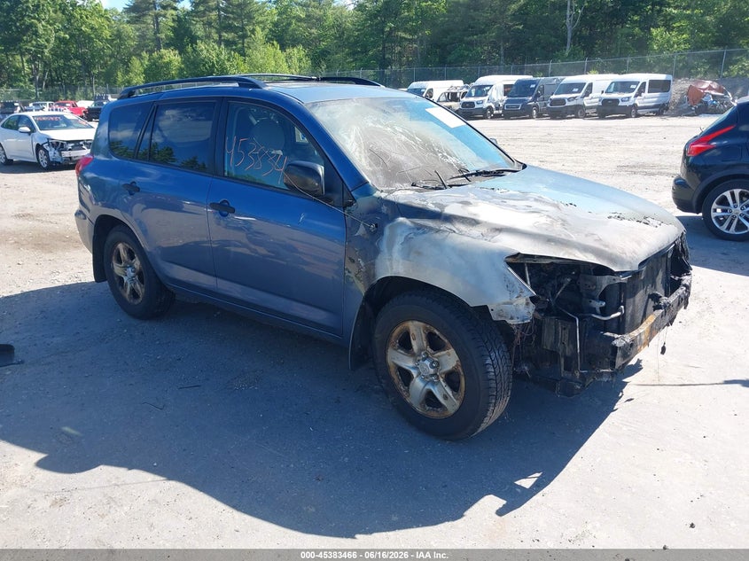 2008 Toyota Rav4 VIN JTMBK33V785057984 IAAI salvage auction — Burn Engine, Clear (Massachusetts), sold $425 on 2026-07-17 (photo 1)
