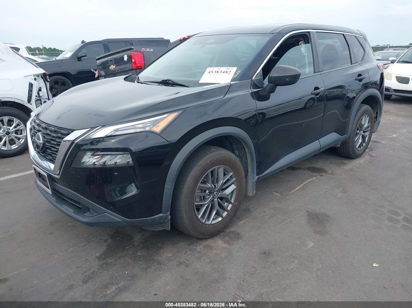 2021 Nissan Rogue VIN 5N1AT3AB6MC846999 IAAI salvage auction — REAR END, Salvage (North Carolina), sold $3,850 on 2026-07-23 (photo 2)