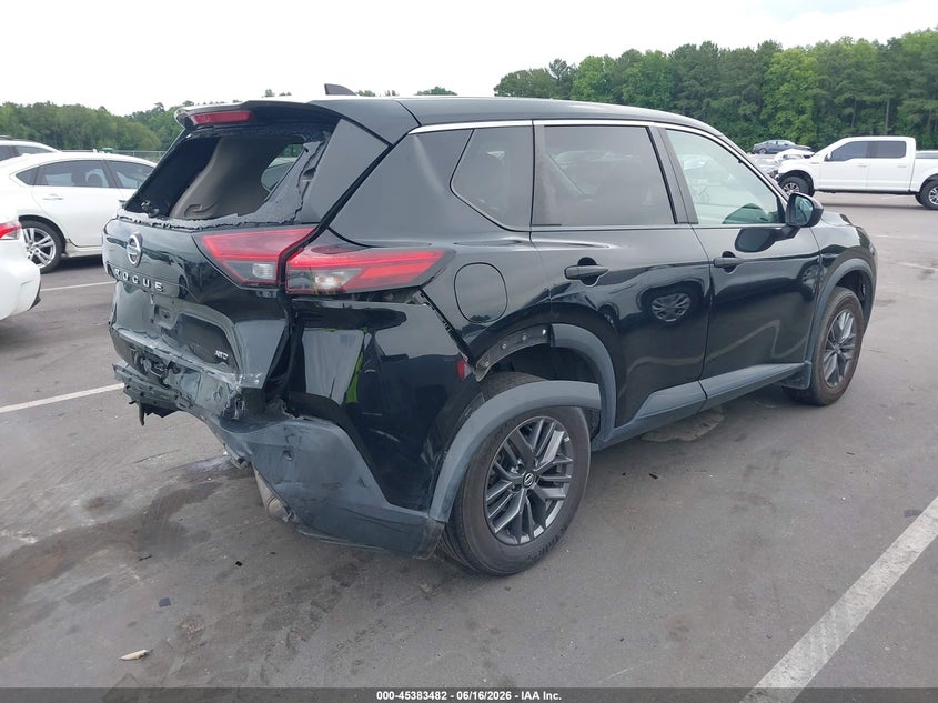2021 Nissan Rogue VIN 5N1AT3AB6MC846999 IAAI salvage auction — REAR END, Salvage (North Carolina), sold $3,850 on 2026-07-23 (photo 4)
