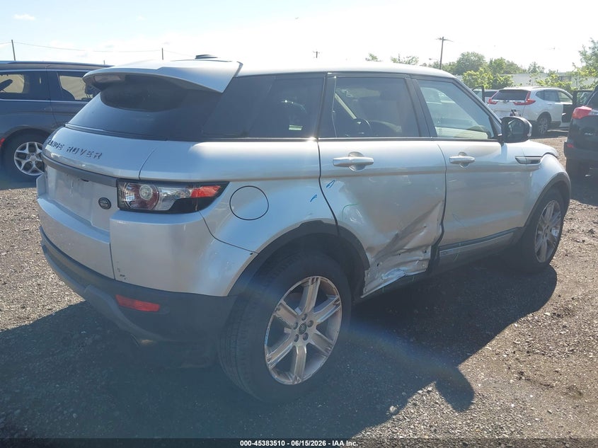 2013 Land rover Range rover evoque VIN SALVN2BG3DH733950 IAAI salvage auction — FRONT END, Salvage (New Jersey), sold $925 on 2026-07-29 (photo 4)
