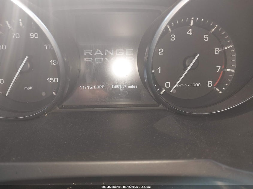 2013 Land rover Range rover evoque VIN SALVN2BG3DH733950 IAAI salvage auction — FRONT END, Salvage (New Jersey), sold $925 on 2026-07-29 (photo 7)