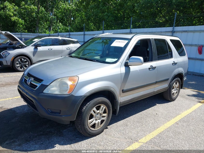 2004 Honda Cr-v VIN JHLRD78824C032857 IAAI salvage auction — SIDE, Clear (Michigan), sold $600 on 2026-07-27 (photo 2)