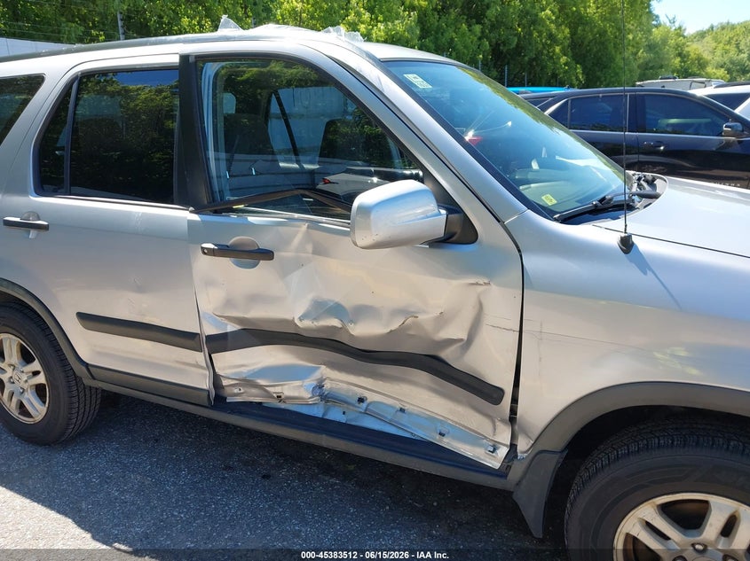 2004 Honda Cr-v VIN JHLRD78824C032857 IAAI salvage auction — SIDE, Clear (Michigan), sold $600 on 2026-07-27 (photo 6)