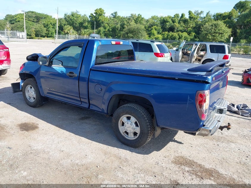 2005 Gmc Canyon VIN 1GTCS148458195395 IAAI salvage auction — FRONT END, Rebuildable (Florida), sold $450 on 2026-07-09 (photo 3)