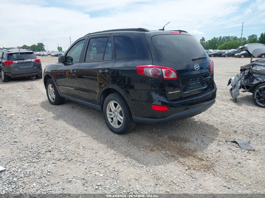 2012 Hyundai Santa fe VIN 5XYZG3AB9CG099517 IAAI salvage auction — NORMAL WEAR, Original (Ohio), sold $650 on 2026-07-22 (photo 3)