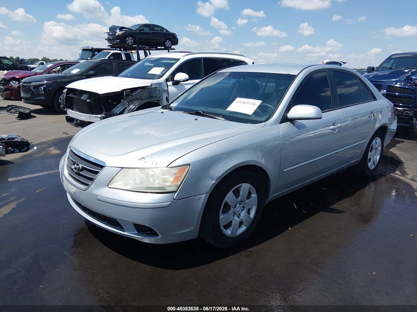 2009 Hyundai Sonata VIN 5NPET46C69H554682 IAAI salvage auction — REAR END, Salvage (North Carolina), sold $725 on 2026-07-15 (photo 2)