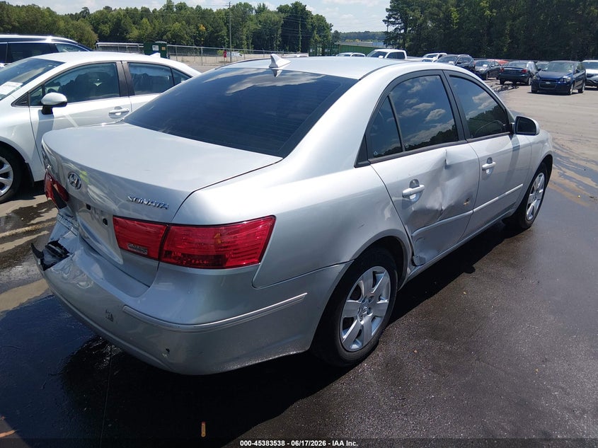 2009 Hyundai Sonata VIN 5NPET46C69H554682 IAAI salvage auction — REAR END, Salvage (North Carolina), sold $725 on 2026-07-15 (photo 4)