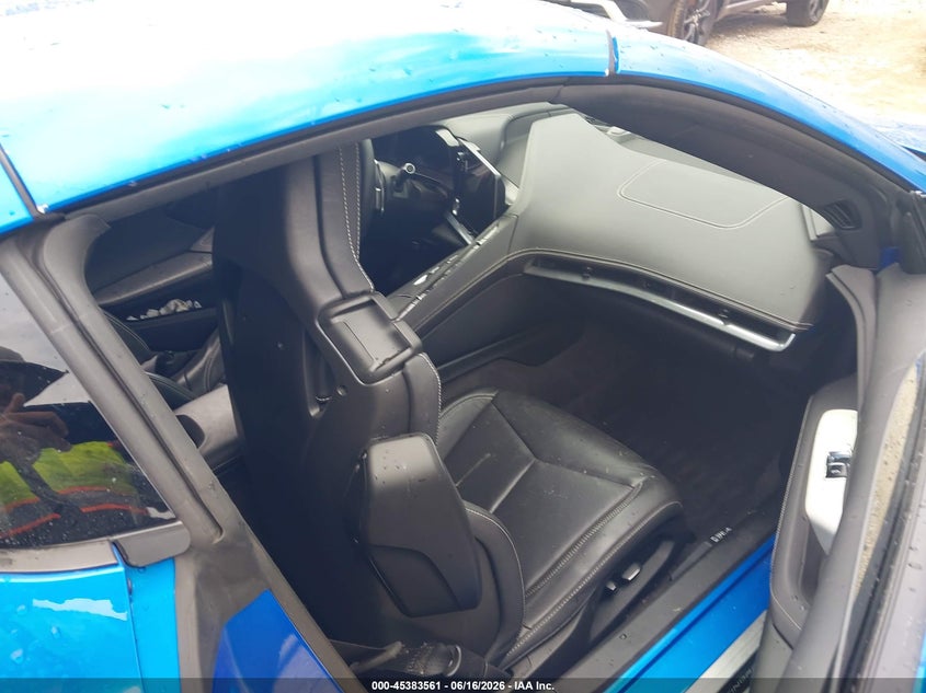 2025 Chevrolet Corvette VIN 1G1YA2D46S5104175 IAAI salvage auction — SIDE, Salvage Title, sold $24,850 on 2026-09-08 (photo 5)