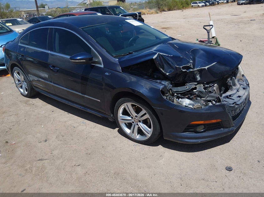 2012 Volkswagen Passat cc VIN WVWMP7AN3CE503304 IAAI salvage auction — FRONT END, Salvage Title, sold $475 on 2026-07-16 (photo 1)