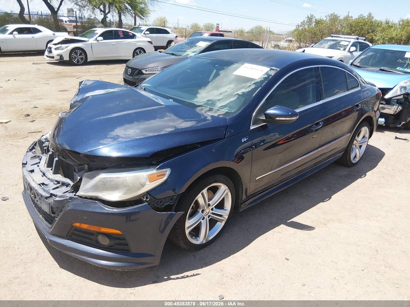 2012 Volkswagen Passat cc VIN WVWMP7AN3CE503304 IAAI salvage auction — FRONT END, Salvage Title, sold $475 on 2026-07-16 (photo 2)