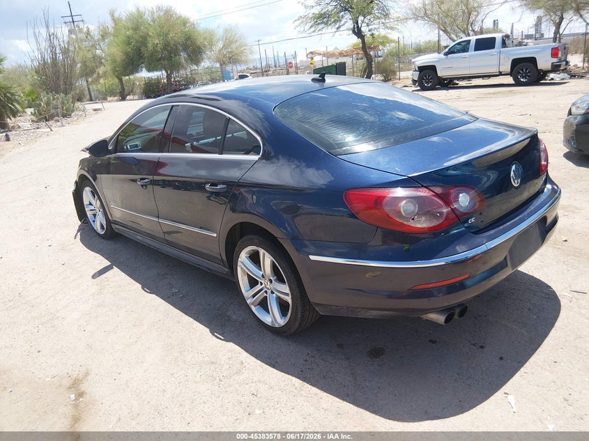 2012 Volkswagen Passat cc VIN WVWMP7AN3CE503304 IAAI salvage auction — FRONT END, Salvage Title, sold $475 on 2026-07-16 (photo 3)