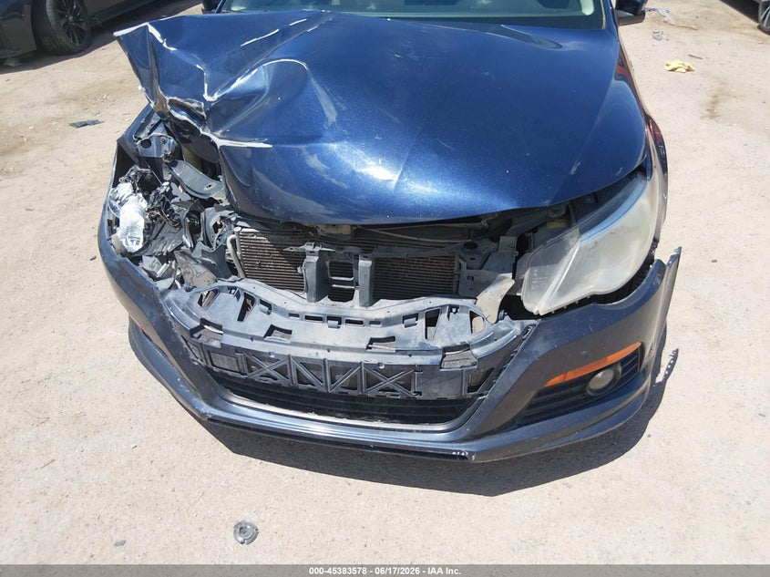 2012 Volkswagen Passat cc VIN WVWMP7AN3CE503304 IAAI salvage auction — FRONT END, Salvage Title, sold $475 on 2026-07-16 (photo 6)