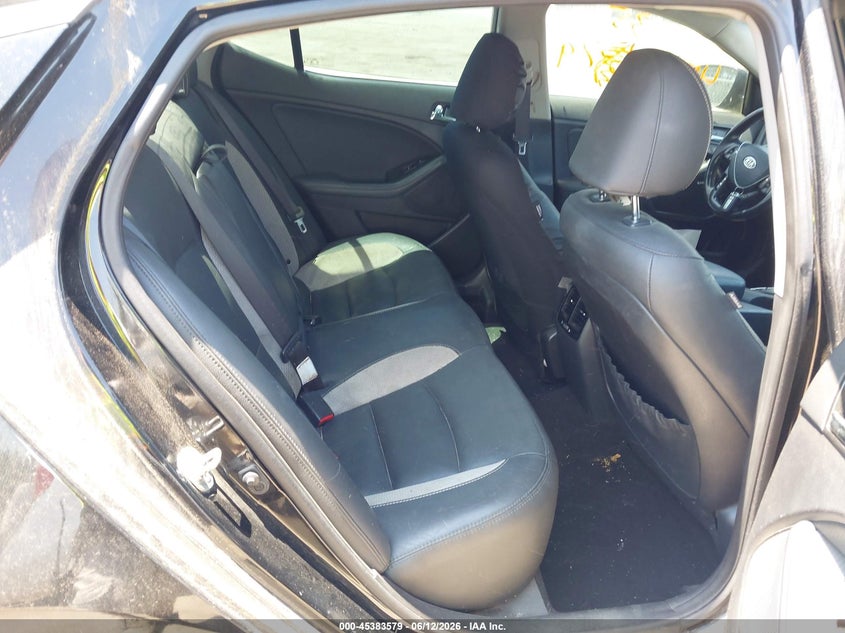 2012 Kia Optima VIN 5XXGR4A6XCG023397 IAAI salvage auction — NORMAL WEAR, Clear (Virginia), sold $325 on 2026-07-10 (photo 8)