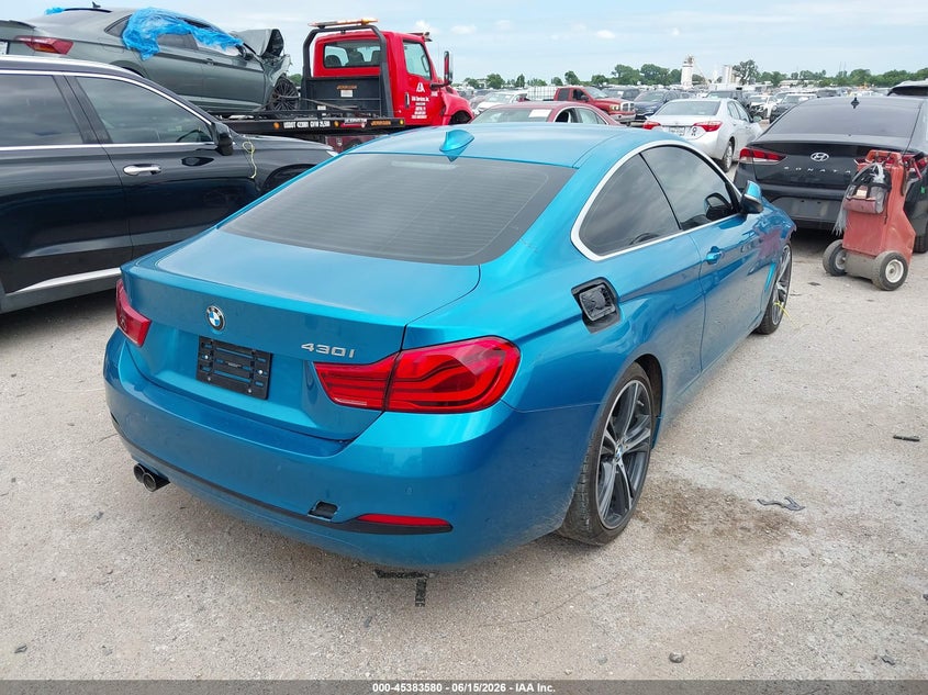 2019 BMW 4er VIN WBA4W3C57KAG91355 IAAI salvage auction — FRONT END, Wait Title, sold $6,350 on 2026-08-18 (photo 4)