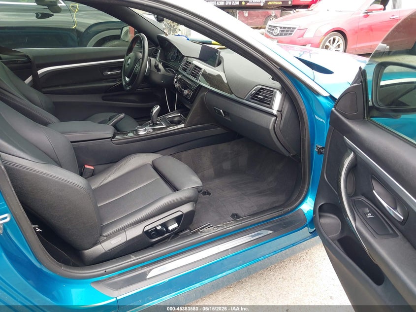 2019 BMW 4er VIN WBA4W3C57KAG91355 IAAI salvage auction — FRONT END, Wait Title, sold $6,350 on 2026-08-18 (photo 5)