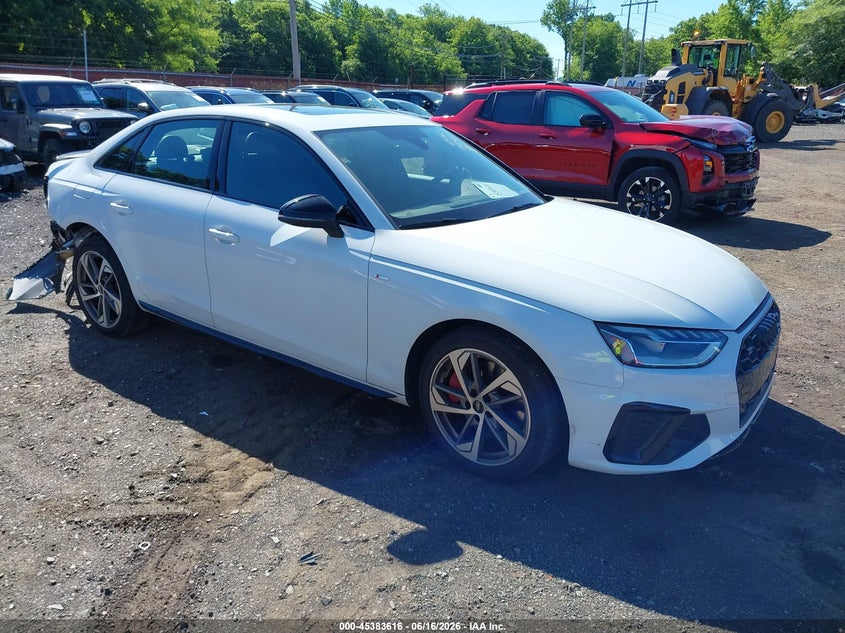 2023 Audi A4 VIN WAUEAAF4XPA008286 IAAI salvage auction — REAR END, Salvage (Idaho), sold $12,025 on 2026-07-15 (photo 1)