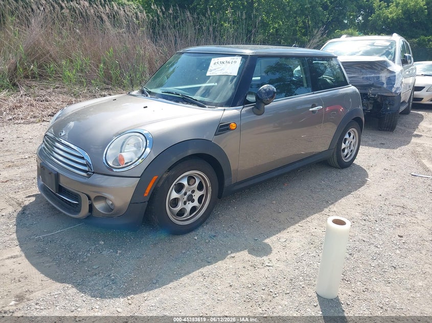 2012 Mini Cooper VIN WMWSU3C51CT255469 IAAI salvage auction — NORMAL WEAR, Clear (Maryland), sold $375 on 2026-07-23 (photo 2)