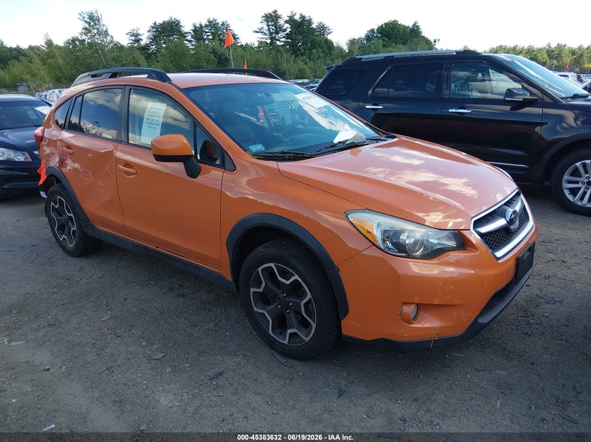 2014 Subaru Xv VIN JF2GPAGC0E8298785 IAAI salvage auction — REAR END, Clear (Massachusetts), sold $1,100 on 2026-07-09 (photo 1)