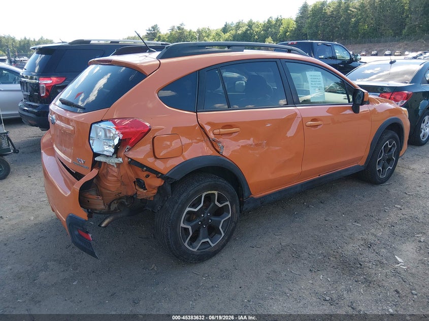 2014 Subaru Xv VIN JF2GPAGC0E8298785 IAAI salvage auction — REAR END, Clear (Massachusetts), sold $1,100 on 2026-07-09 (photo 4)