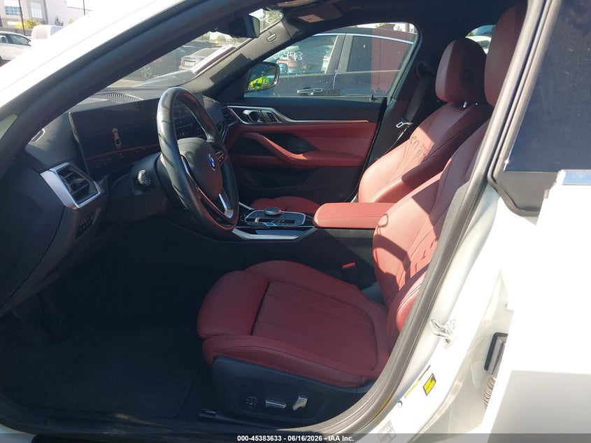 2024 BMW I4 VIN WBY73AW03RFR48601 IAAI salvage auction — SIDE, Salvage Title, sold $10,200 on 2026-07-24 (photo 5)