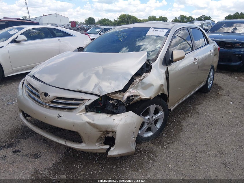2013 Toyota Corolla VIN 5YFBU4EE0DP112835 IAAI salvage auction — FRONT END, Clear (Indiana), sold $1,500 on 2026-07-29 (photo 2)