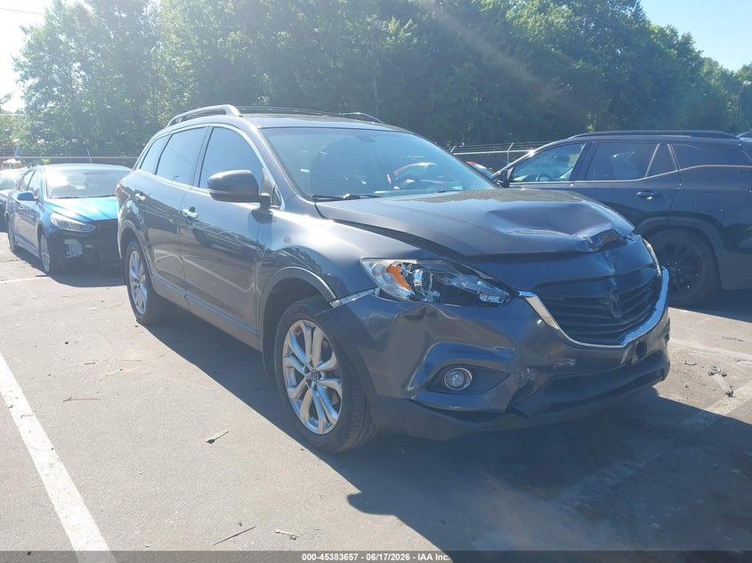 2013 Mazda Cx-9 VIN JM3TB2DA0D0424524 IAAI salvage auction — FRONT END, Salvage (North Carolina), sold $675 on 2026-08-23 (photo 1)
