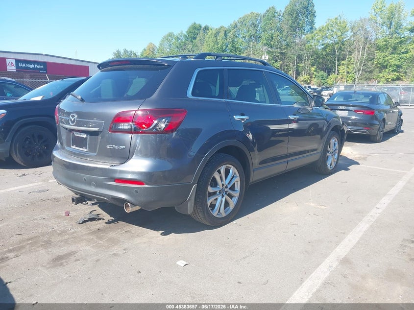 2013 Mazda Cx-9 VIN JM3TB2DA0D0424524 IAAI salvage auction — FRONT END, Salvage (North Carolina), sold $675 on 2026-08-23 (photo 4)