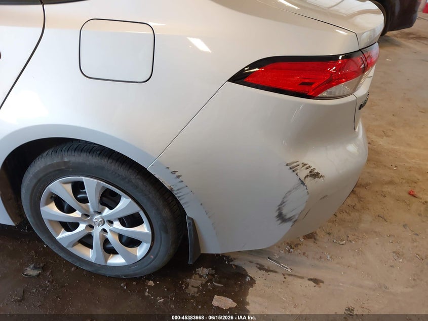 2023 Toyota Corolla VIN 5YFB4MDE7PP021762 IAAI salvage auction — FRONT & REAR, Salvage (Michigan), sold $2,450 on 2026-08-01 (photo 6)