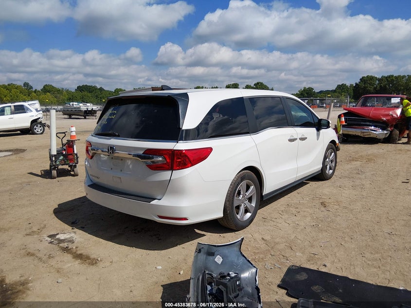 2020 Honda Odyssey VIN 5FNRL6H72LB037334 IAAI salvage auction — FRONT END, Salvage (Tennessee), sold $4,500 on 2026-07-17 (photo 4)