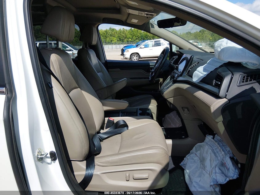 2020 Honda Odyssey VIN 5FNRL6H72LB037334 IAAI salvage auction — FRONT END, Salvage (Tennessee), sold $4,500 on 2026-07-17 (photo 5)