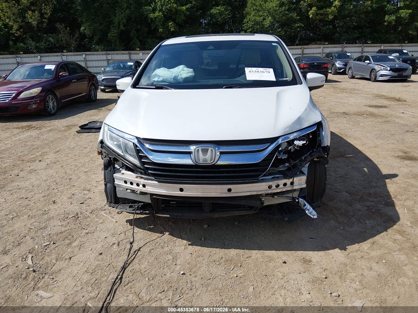 2020 Honda Odyssey VIN 5FNRL6H72LB037334 IAAI salvage auction — FRONT END, Salvage (Tennessee), sold $4,500 on 2026-07-17 (photo 6)