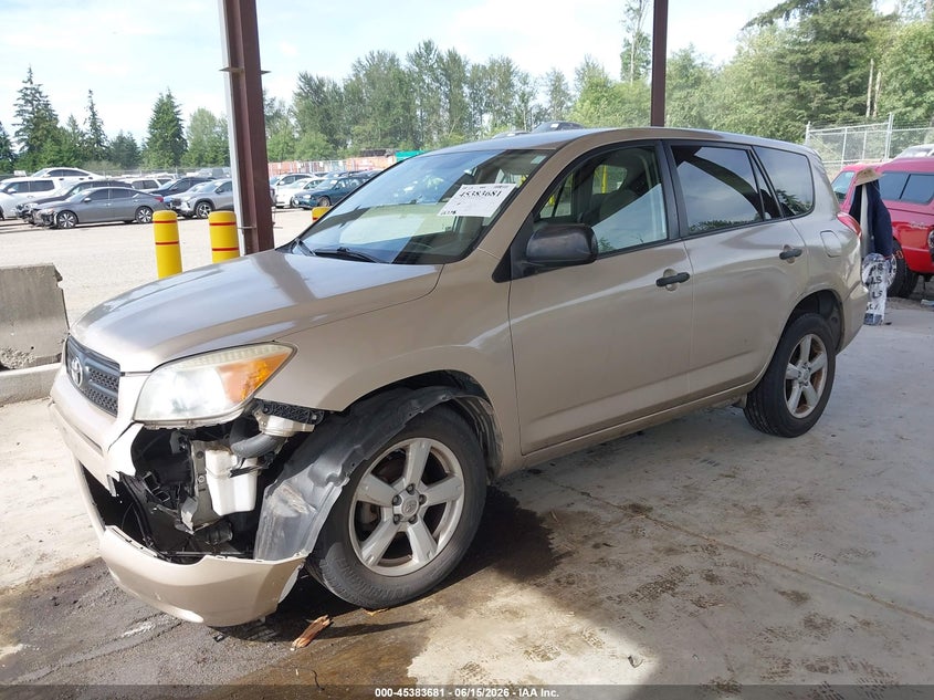 2008 Toyota Rav4 VIN JTMBD33V686083402 IAAI salvage auction — FRONT END, Bill Of Sale (Washington), sold $2,600 on 2026-07-08 (photo 2)