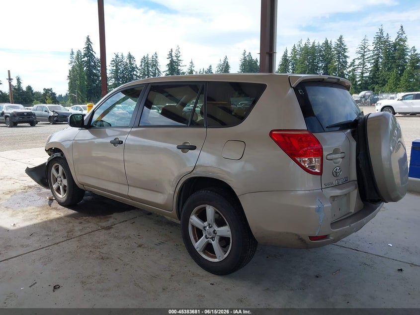 2008 Toyota Rav4 VIN JTMBD33V686083402 IAAI salvage auction — FRONT END, Bill Of Sale (Washington), sold $2,600 on 2026-07-08 (photo 3)