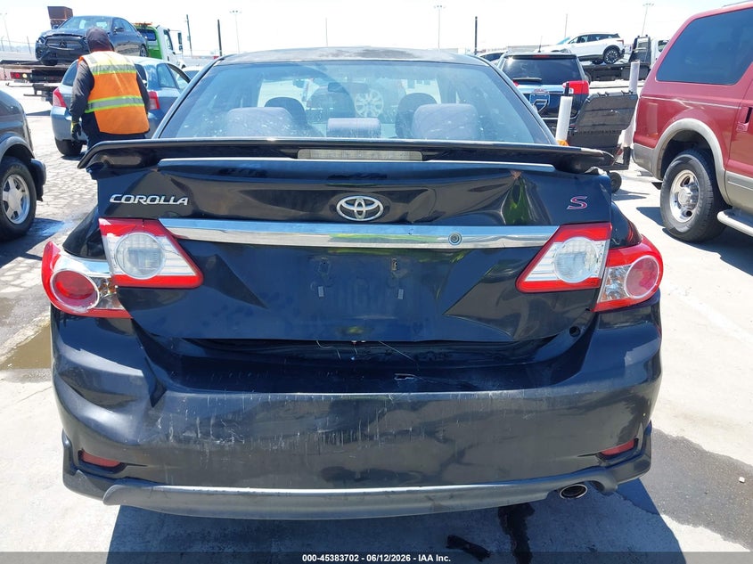 2011 Toyota Corolla VIN 2T1BU4EE7BC548045 IAAI salvage auction — FRONT & REAR, Clear - Dealer Only (California), sold $800 on 2026-07-09 (photo 6)