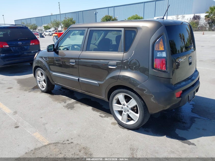 2010 Kia Soul VIN KNDJT2A26A7125049 IAAI salvage auction — NORMAL WEAR, Clear (New Mexico), sold $350 on 2026-07-29 (photo 3)