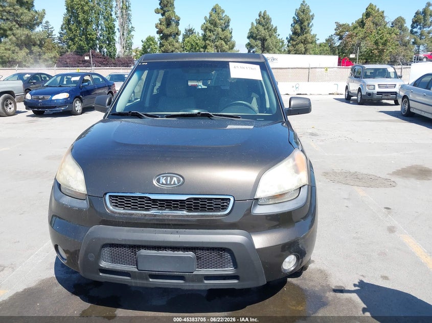 2010 Kia Soul VIN KNDJT2A26A7125049 IAAI salvage auction — NORMAL WEAR, Clear (New Mexico), sold $350 on 2026-07-29 (photo 6)