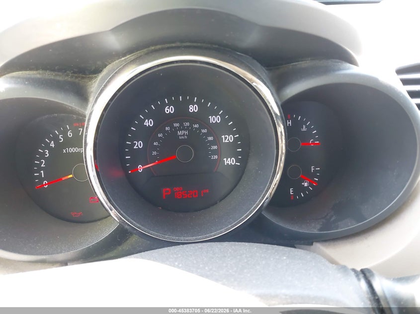 2010 Kia Soul VIN KNDJT2A26A7125049 IAAI salvage auction — NORMAL WEAR, Clear (New Mexico), sold $350 on 2026-07-29 (photo 7)