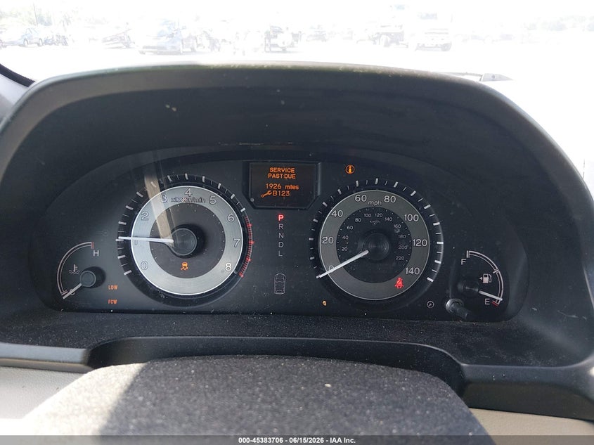 2016 Honda Odyssey VIN 5FNRL5H92GB093100 IAAI salvage auction — NORMAL WEAR, Clear (Delaware), sold $4,500 on 2026-07-06 (photo 7)