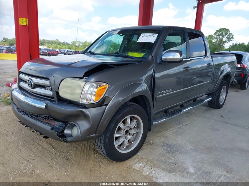 2005 Toyota Tundra VIN 5TBET34185S482778 IAAI salvage auction — LEFT FRONT, Rebuildable (Florida), sold $1,900 on 2026-07-15 (photo 2)