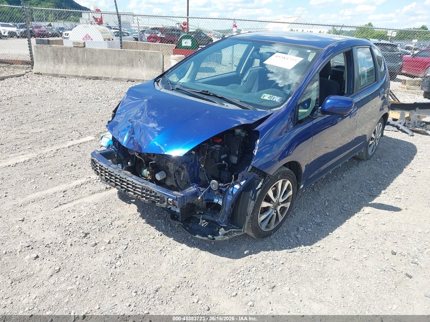 2013 Honda Fit VIN JHMGE8H55DC030533 IAAI salvage auction — FRONT END, Salvage Title, sold $1,000 on 2026-08-01 (photo 2)