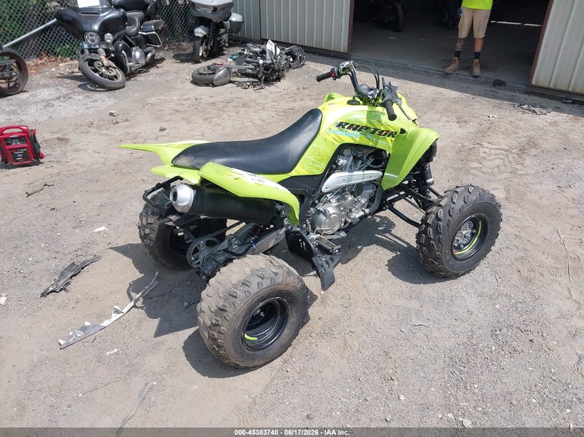 2025 Yamaha Yfm VIN 5Y4AML6E0SA112475 IAAI salvage auction — FRONT END, Salvage (Pennsylvania), sold $5,750 on 2026-08-20 (photo 4)